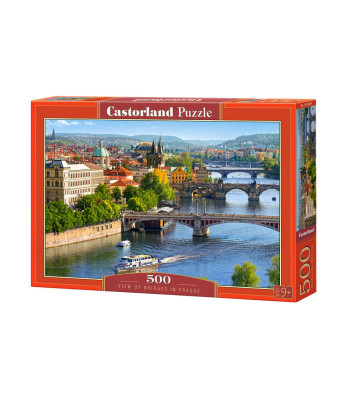 Puzzle 500 tk. Vaade Praha sildadele
