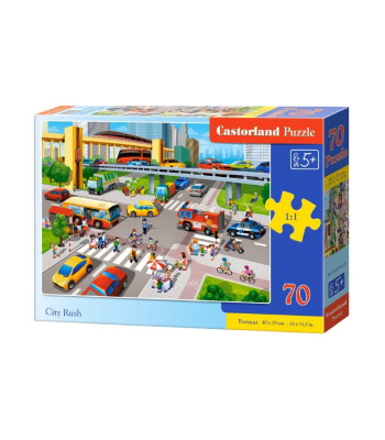 Puzzle 70 tükki City Rush