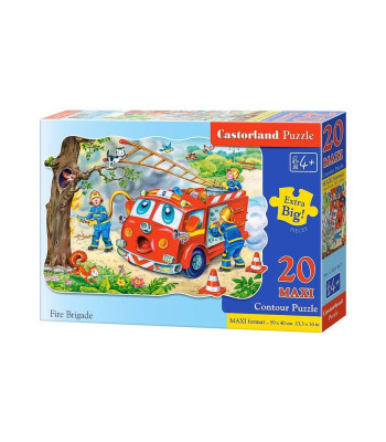 Puzzle 20 el. MAXI Tulekustutusbrigaad