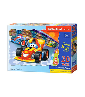 Puzzle 20 osalisega MAXI Racing Action