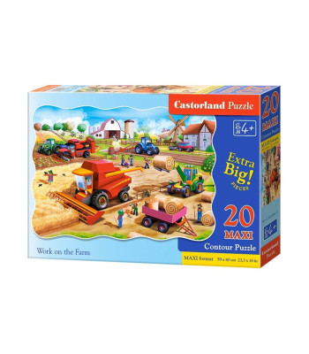 20-osaline MAXI pusle Töö talus