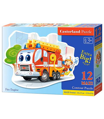 MAXI 12-osaline Tuletõrjeauto Pusle