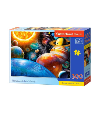 Planeta ja nende kuud pusle 300 tükki