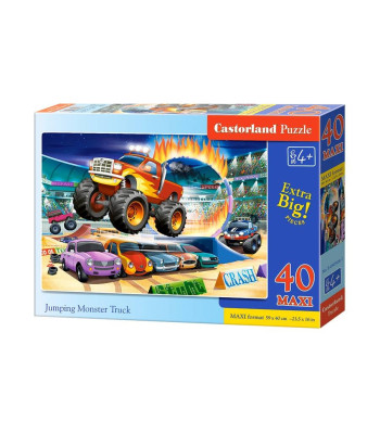 Puzzle 40 MAXI Hüppeva Monster Truck