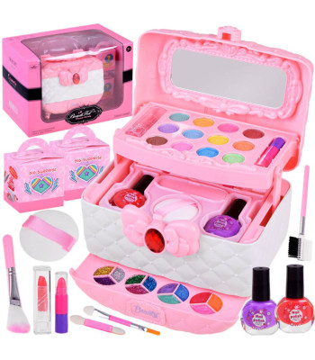 Roosa ilukohver meigikomplekt ZA4175