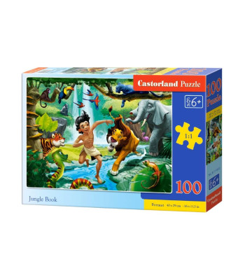 Puzzle 100 tükki Jungle Book