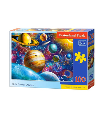 Puzzle 100 tükki Solar System Odyssey
