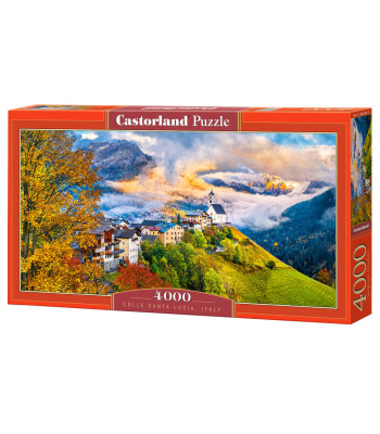 Puzzle 4000 tükki Colle Santa Lucia, Itaalia