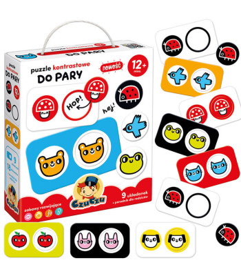 CzuCzu Puzzle Do Pary kontrastsed pildid ZA4239