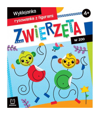 Aksjomat Loomaaia loomad. Kleepimis- ja joonistusraamat 4+ KS0729