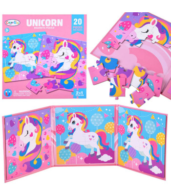 Magnetiliste Puslede Raamat Ükssarvik