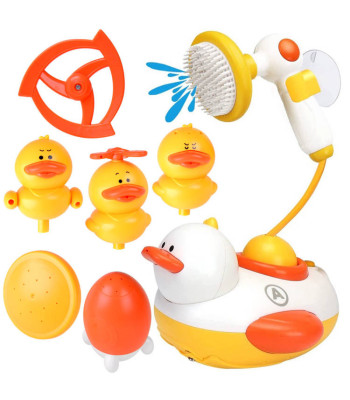 Ujuv part vannimängu dušimasin