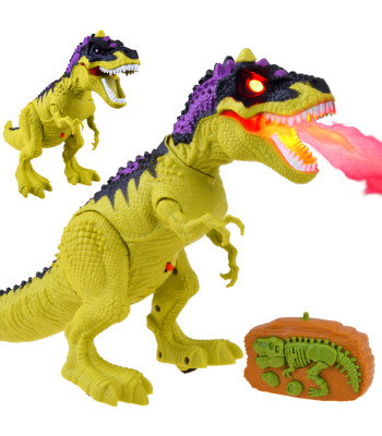 Sterowany Dinozaur r/c T-Rex ziaje dymem RC0592