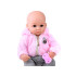 Nukk beebi 43 cm kummist pehme kõhuga ZA4283