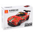 Tehnilised klotsid punane sportauto 164-osaline + kleebised