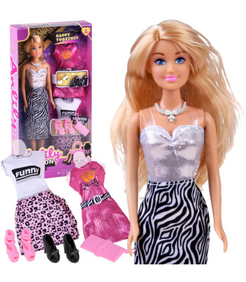 Anlily moelukk Nukk + kleidid kingad kott ZA4303