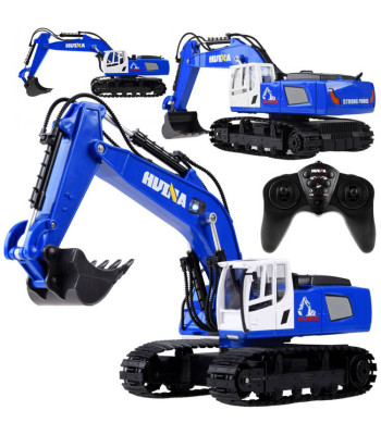Sinine kaugjuhtimisega ekskavaator - roomikud RC0593