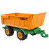 Kaugjuhtimisega traktor kummikummidega + järelhaagis RC0601
