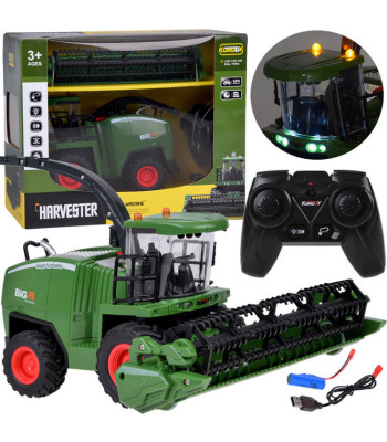 Raadio teel juhitav kombain suitsuga RC0603