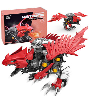 Raptori dinosaurus, liigutatav mudel