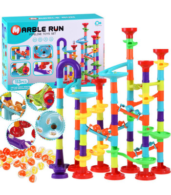 Marmorist Värviline Kuulirada 113 osa ZA4378