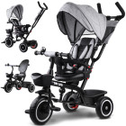 Laste kolmerattaline jalgratas Tiny Bike 3in1 varikatusega