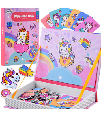 Võluvägev Magnetpusle Ükssarv 39el ZA4406