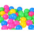 Värvilised pallid basseini 6,5cm 100tk