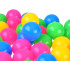 Värvilised pallid basseini 6,5cm 100tk