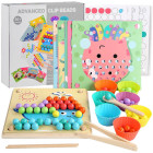 Montessori harivõti puidust