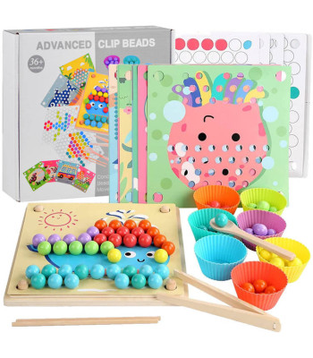 Montessori harivõti puidust