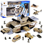 Tankikonteiner garaaž Sõidukid sõjaväeautod sõdurid ZA4439