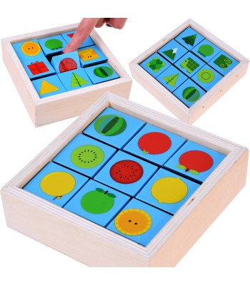 Harivad puidust klotsid