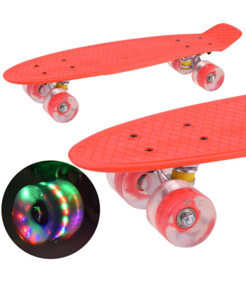 LED-ratastega laste rula FISZKA kuni 50kg SP0715