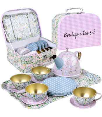 Tee komplekt kohvriga Tassid ja Salv