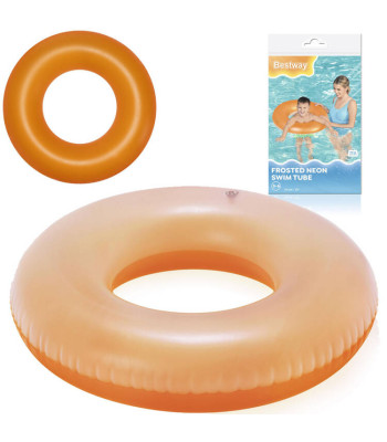 Bestway Täispuhutav Ujumisrõngas ORANŽ 76cm 36024