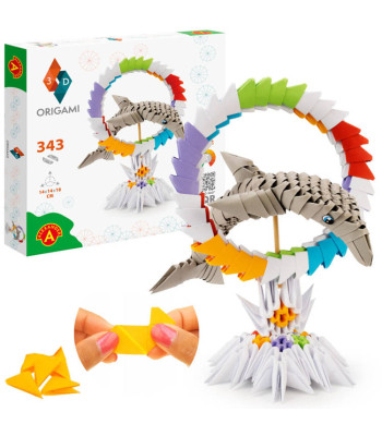 Alexander loominguline 3D origami komplekt Delfiin 2552