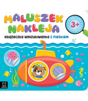 Maluszek kleebib. Raamat koeraga 3+