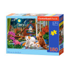 Kassipojad Katusel 180-tükilised Pusled