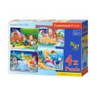 Kaunid muinasjutupusled 4in1 8,12,15,20-osaline