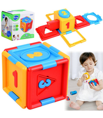 Hariduslik lahtikäiv loogikamängu kuubik ZA4539