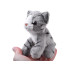 Plüüsist istuv kass - 13cm