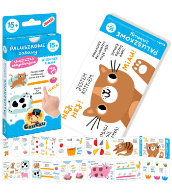 CzuCzu Sõrmemängud raamat 15m+ ZA4591