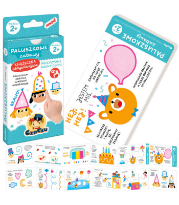 CzuCzu Sõrmemängud raamat 2+ ZA4593