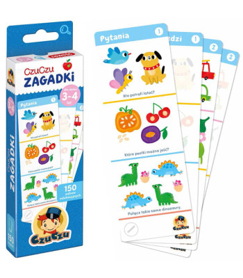 CzuCzu Mõistatused lastele vanuses 3-4 aastat ZA4594