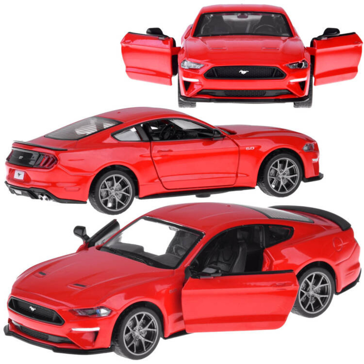 Metallist auto Ford Mustang GT mudel