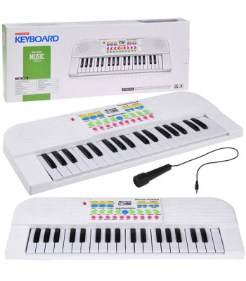 Organki mini klaviatuur mänguasi lastele 37 klahvi mikrofoniga IN0160