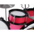 Suur rock trummikomplekt trummid taldrikud pulgad + tool IN0161 CZ