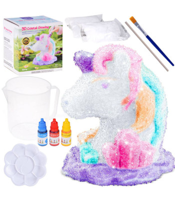 Kristallide kasvatamise komplekt - muinasjutu ükssarvik