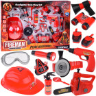 Suur tuletõrjuja komplekt kiiver saag 13ele tuletõrje ZA4698